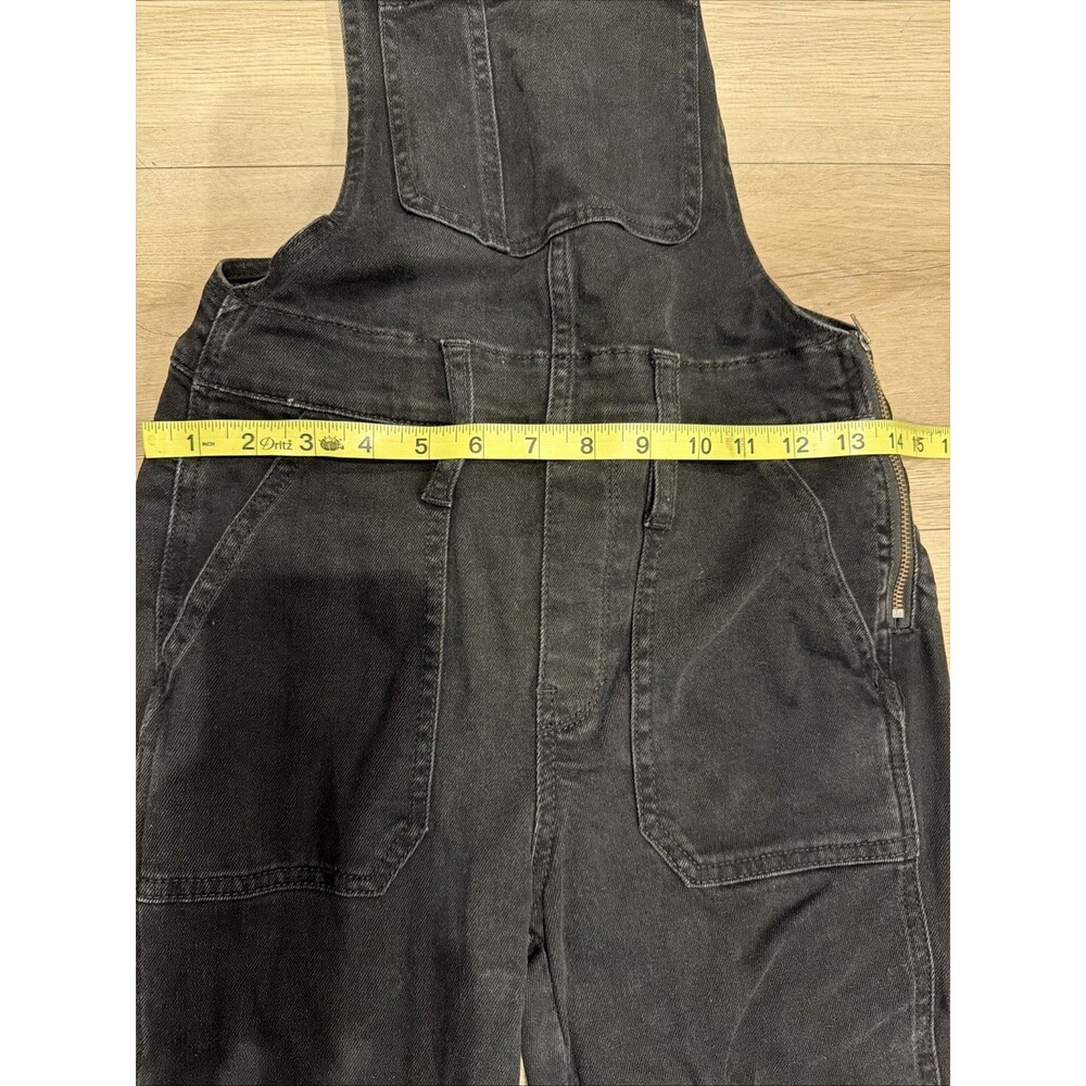 Madewell Women’s XS Black Denim Skinny Overalls AA598 - Picture 7 of 10